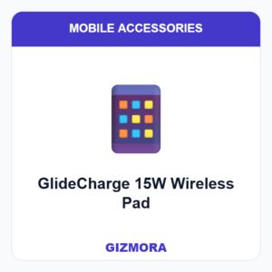 GlideCharge 15W Wireless Pad