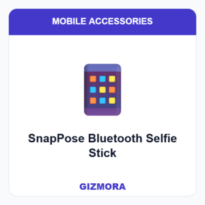 SnapPose Bluetooth Selfie Stick
