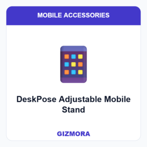DeskPose Adjustable Mobile Stand
