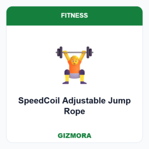 SpeedCoil Adjustable Jump Rope