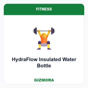 HydraFlow Insulated Water Bottle