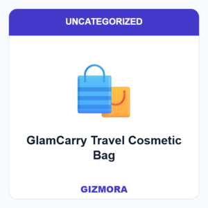 GlamCarry Travel Cosmetic Bag